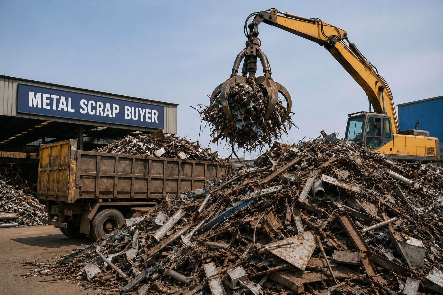Factory metal scrap buyer